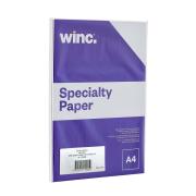 Winc Colour Laser Photo Paper Double Sided A4 170gsm White Pack 100
