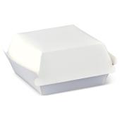 Detpak Burger Clam Box White Carton 500