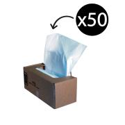 Fellowes Shredder Wastebags  Fits 325i/Ci & 425i/Ci Pack 50