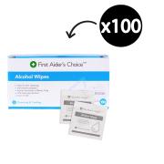 Integrity Health & Safety Indigenous Alcohol Wipes Box 100