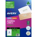 Thumbnail image of Avery Premium White Inkjet Laser Adressing Labels with AveryEco 24UP 50 Sheets 64 x 33.8mm L7159