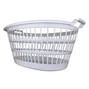 Compass Laundry Basket White