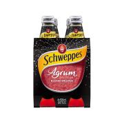 Schweppes Agrum Blood Orange 300ml Bottle Pack 4