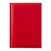 Winc Soft Touch 2022 Hard Cover Diary A5 Day to Page Red
