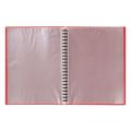 Thumbnail image of Winc Display Book A4 Refillable 20 Pocket Red