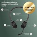 Evolve 65 TE Wireless Stereo Headset Teams 30m Range Noise Cancelling ...