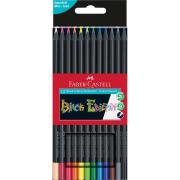Faber-Castell Colour Eco Pencils Black Edition 12 Colours