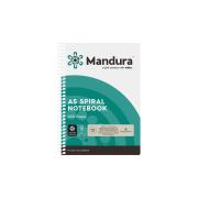 Mandura Spiral Notebook A5 200 Page