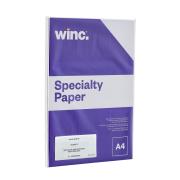 Winc Colour Laser Photo Paper Double Sided A4 200 gsm Matt White Pack 100