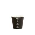 Thumbnail image of Truly Eco Single Wall Uni 90mm Coffee Cup Black 8oz Pack 50