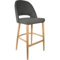 Thumbnail image of Durafurn Semifreddo Stool Trojan Oak Legs