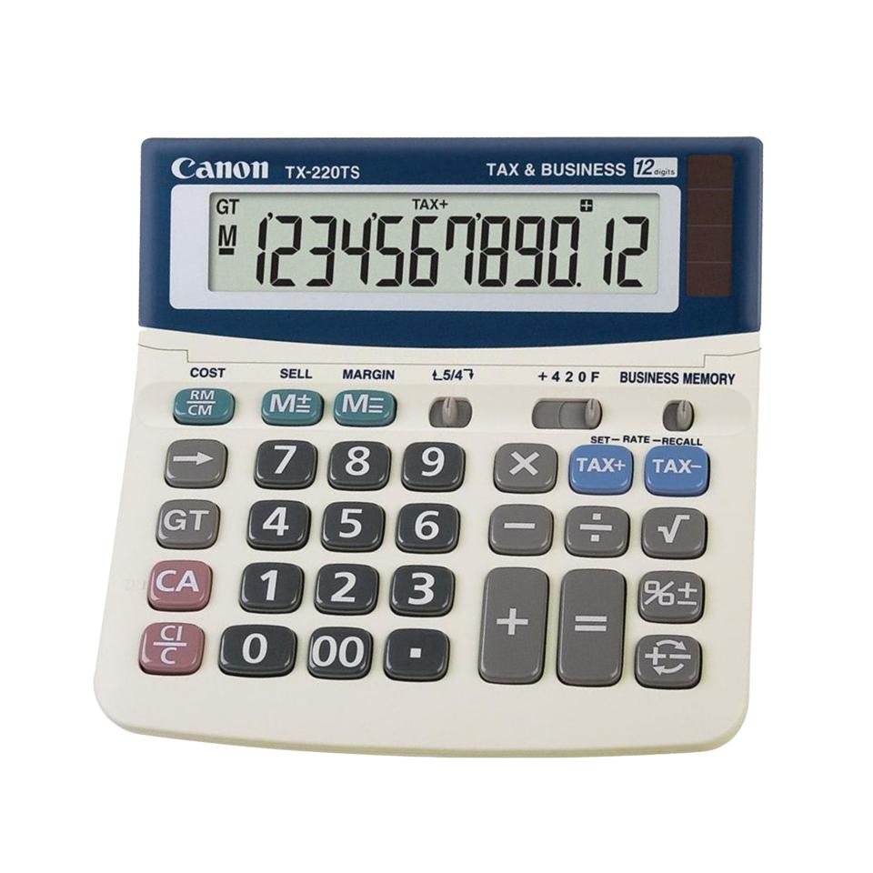 Canon TX-220TS Large Business Desktop Calculator