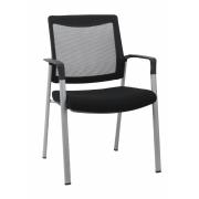 Winc Ambition Paris Visitor Chair Mesh Back Black