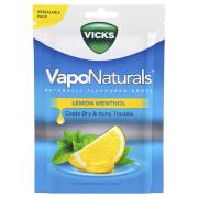 Vicks Vaponaturals Drops Lemon Menthol 19 Pack