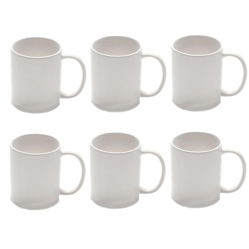 Connoisseur Classic All-Purpose Coffee Mug 350ml White Box 6