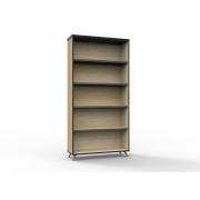 Rapid Line 1800mm H Rapid Infinity Bookcase - Natural Oak