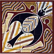 Kurrajong Aboriginal Products Willy Wagtail Puzzle 9 Pce 20x20cm Dreaming Story And Activities