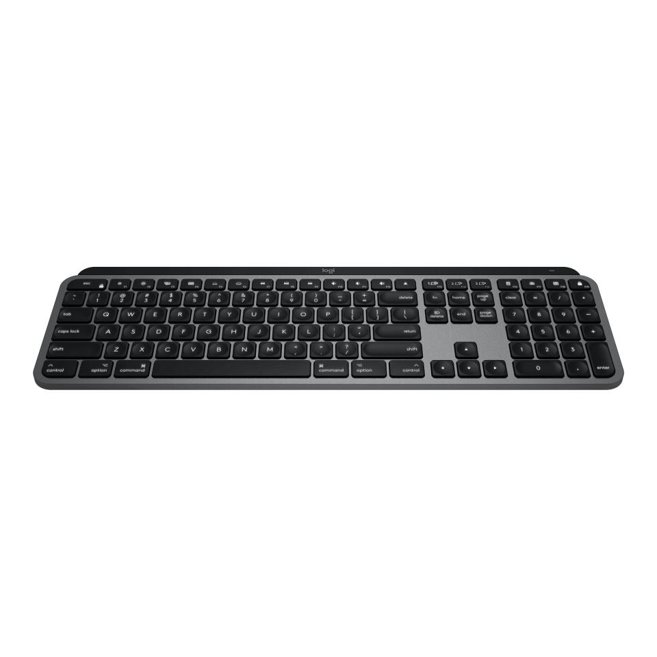 Logitech Mx Keys For Mac Advanced Wireless Illuminated Keyboard Space Grey