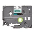 Thumbnail image of Brother Tape TZE-731 Black On Green Laminated