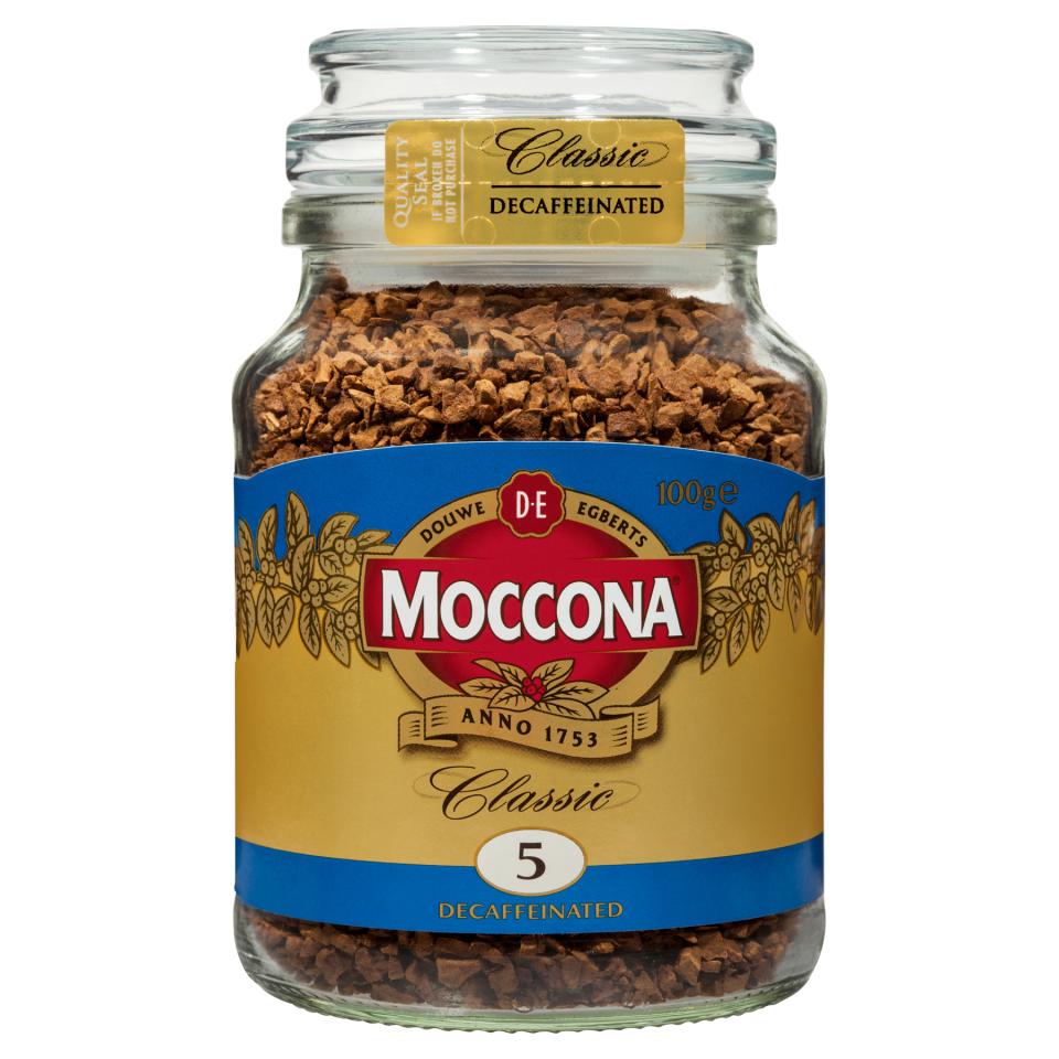 Moccona Classic Decaffeinated Instant Coffee 100g Jar Winc