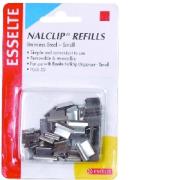 Esselte Nalclip 45199 Refills Small Stainless Steel Pack 50