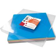 Teter Mek Kinder Craft Paper Squares 254x254mm Gloss Assorted Colours Pack 360