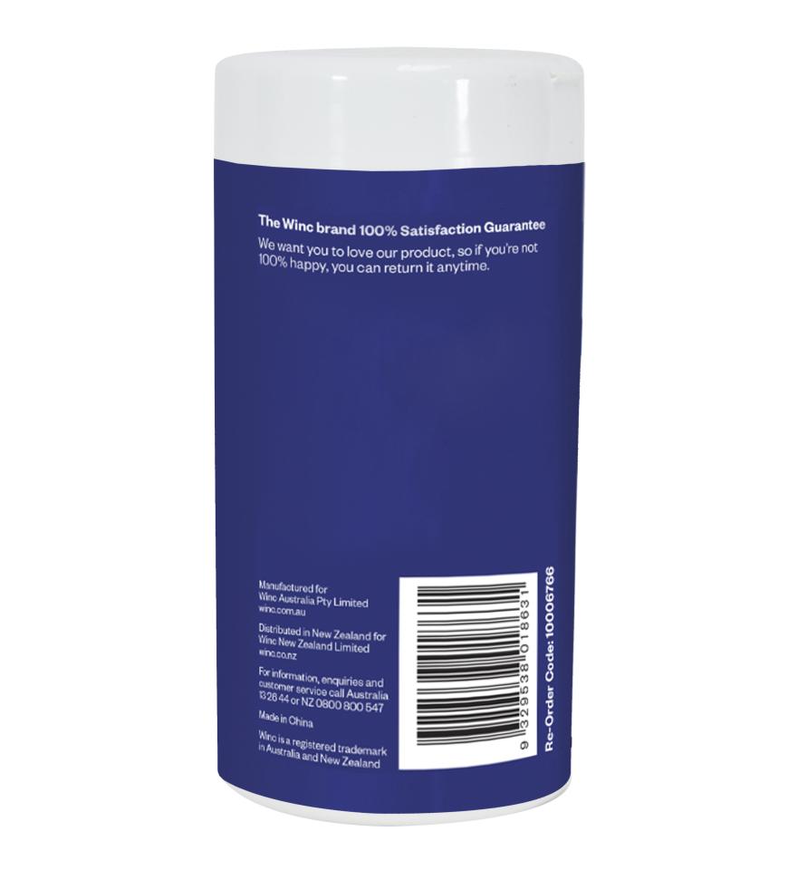 Staples Whiteboard Cleaning Dry Wipes Tub 50 Winc