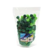 Arbee Pom Poms Greens 250 Pieces