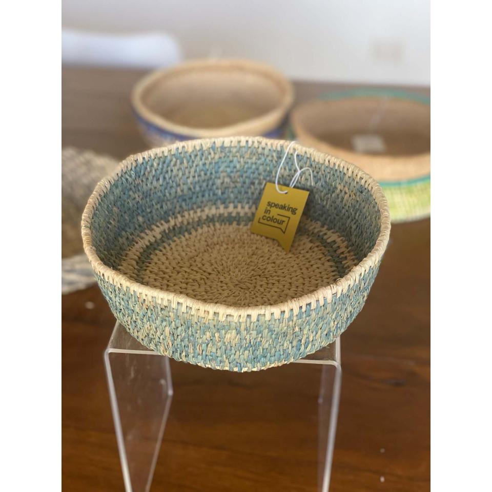 Speaking In Colour Handmade Woven Bowls Medium Image