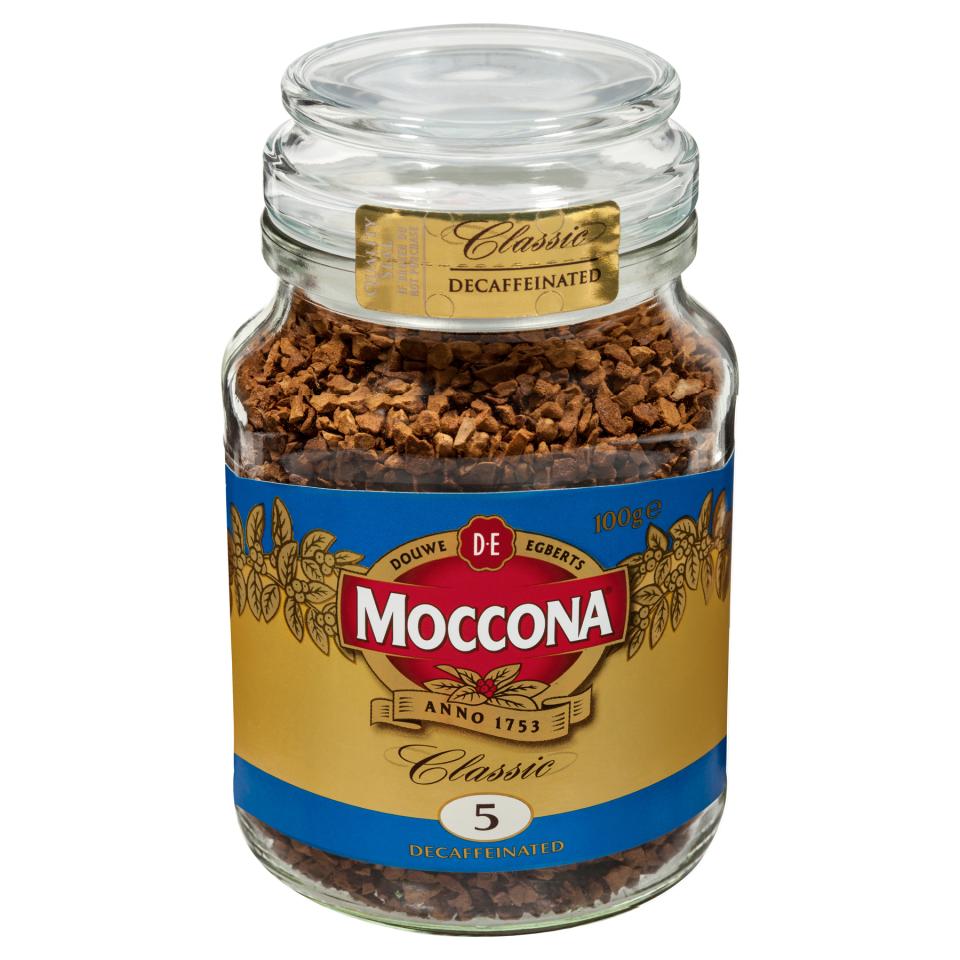 Moccona Classic Decaffeinated Instant Coffee 100g Jar Winc