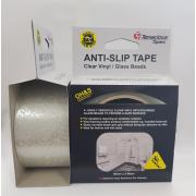 Tenacious Tapes Clear Vinyl Tape Complete With Rounded Glass Bead 50mm