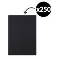 Thumbnail image of Winc Premium Coloured Cover Paper A3 110gsm Black Pack 250