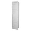 Steelco Locker Steel 1 Tier With Silver Grey | Winc