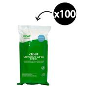 Clinell Universal Wipes Refill Pack 100