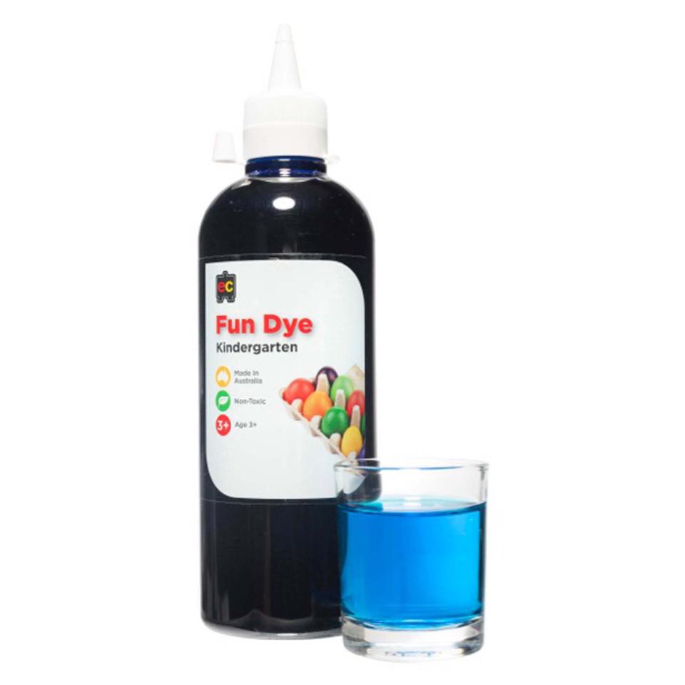 Educational Colours Kindergarten Fun Dyes 500ml Blue Image