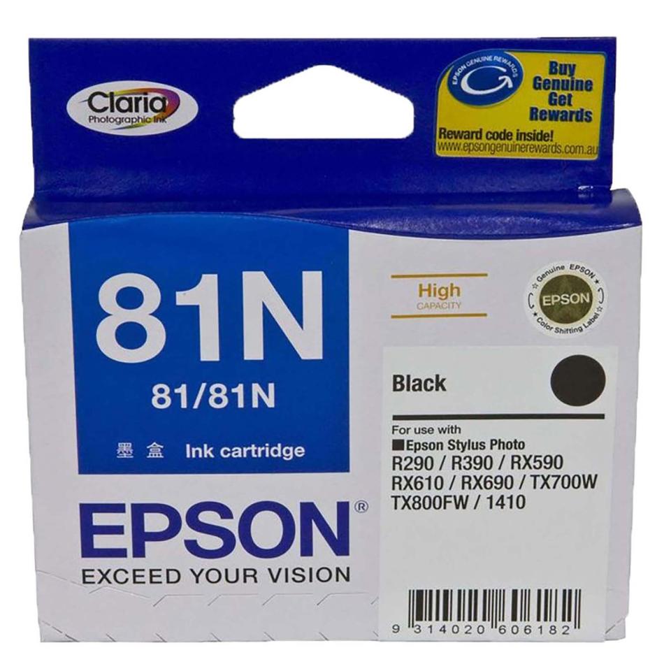 Epson 81N C13T111192 Ink Cartridge Black