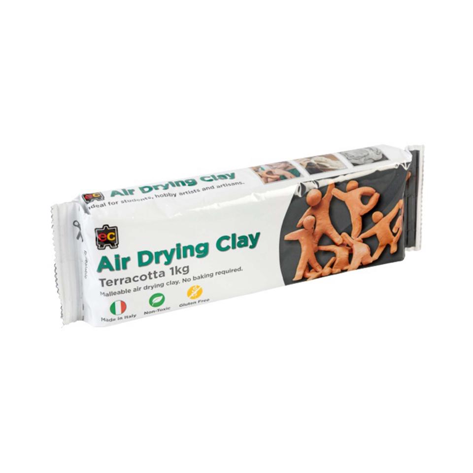 Ec Air Drying Clay 1kg Terracotta