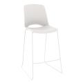 Thumbnail image of OLG Vista Rise Barstool with Sled Powdercoated Base and Fully Upholstered Seat