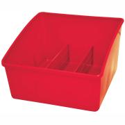 Elizabeth Richards Literacy Tub With Two Dividers Red