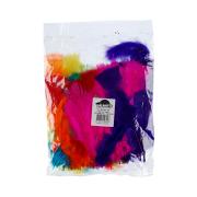 Jasart Feathers Large Assorted Colours 30g Bag