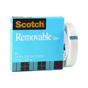 Scotch 811 Removable Tape 19mm x 66m
