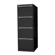 Steelco Filing Cabinet 4 Drawer Lockable 1320h x 470w x 620dmm