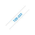 Thumbnail image of Brother TZE-223 Tape Labelling Blue On White 9mm