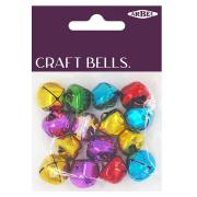 Arbee Craft Folley Bells 18mm Assorted Pack 15
