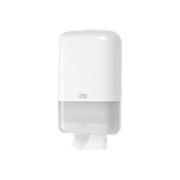 Tork Folded 556000 Toilet Paper / Hand Towel Dispenser Elevation White T3