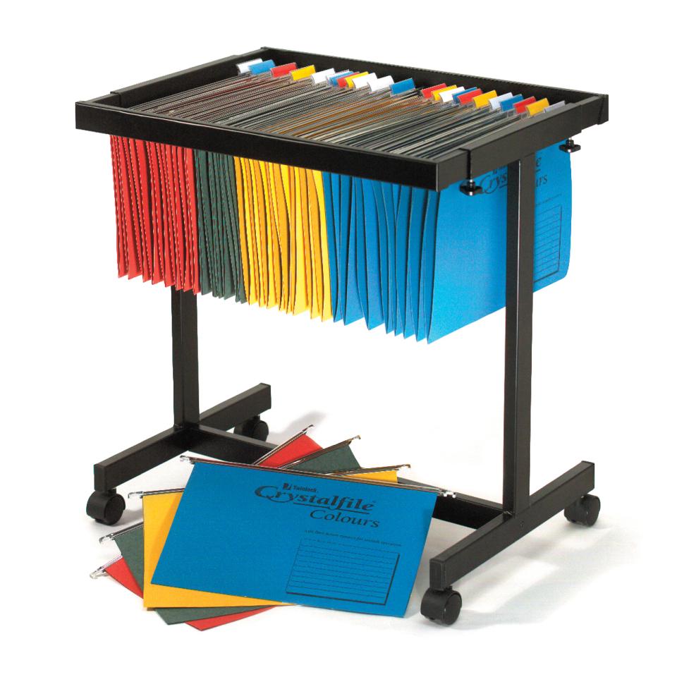 Crystalile Computer Binder/ Suspension Trolley 1 Tier Winc