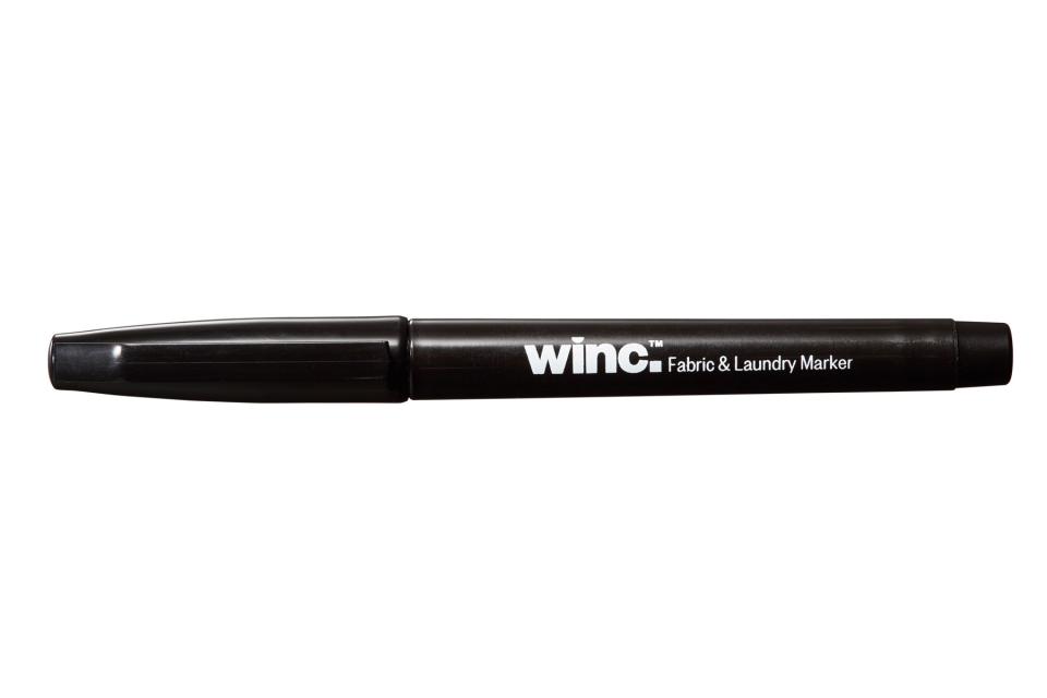Winc Duramark Fabric and Laundry Marker Fine 1.0mm Black Winc