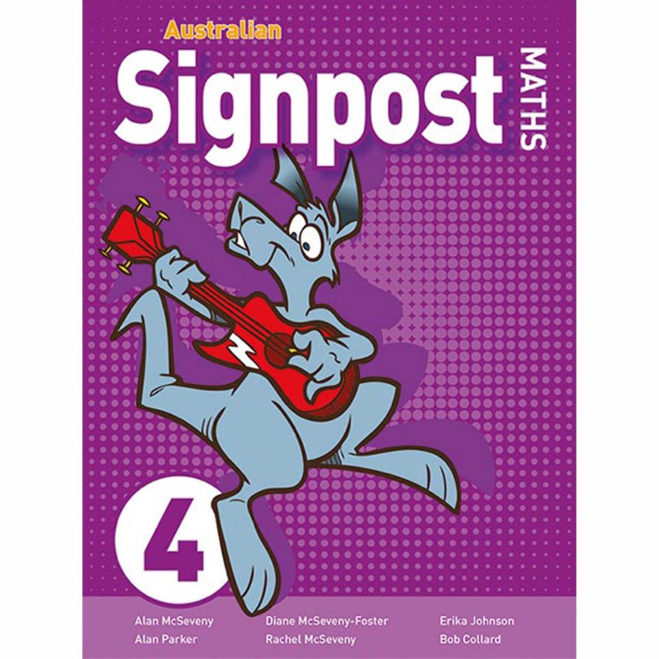 Australian Signpost Maths 4 Student Activity Book 3rd Edn