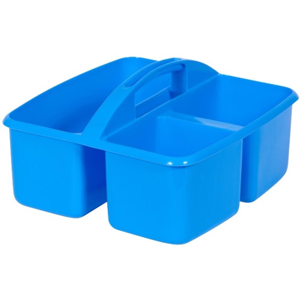 Elizabeth Richards Plastic Caddy 3 Sections Small Light Blue | Winc