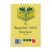 Spirax 812 Recycled Notebook A5 120 Page